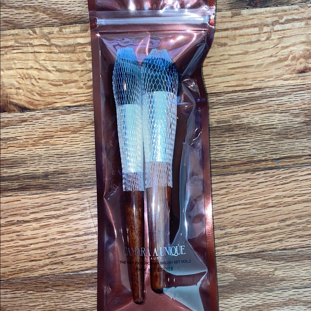 Brown Makeup Brush Set